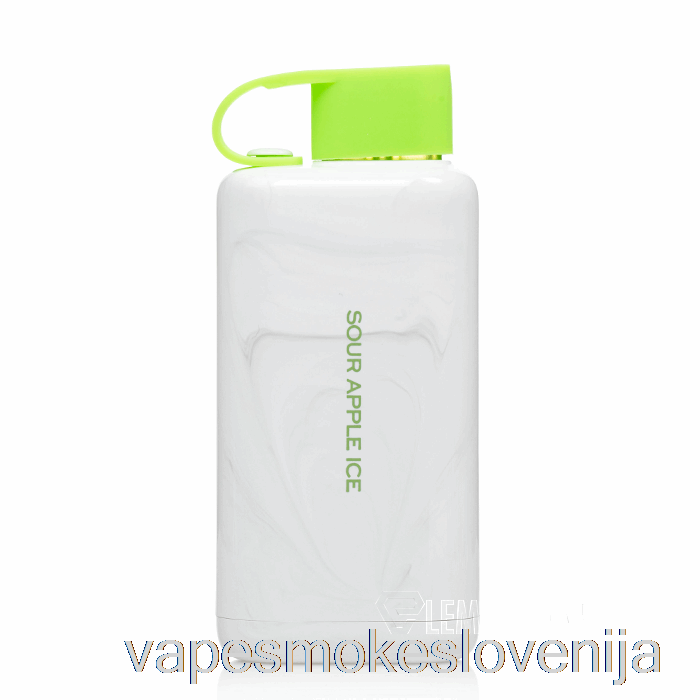 Vape Slovenija Vozol Star 9000 Za Enkratno Uporabo Kislo Jabolko Led